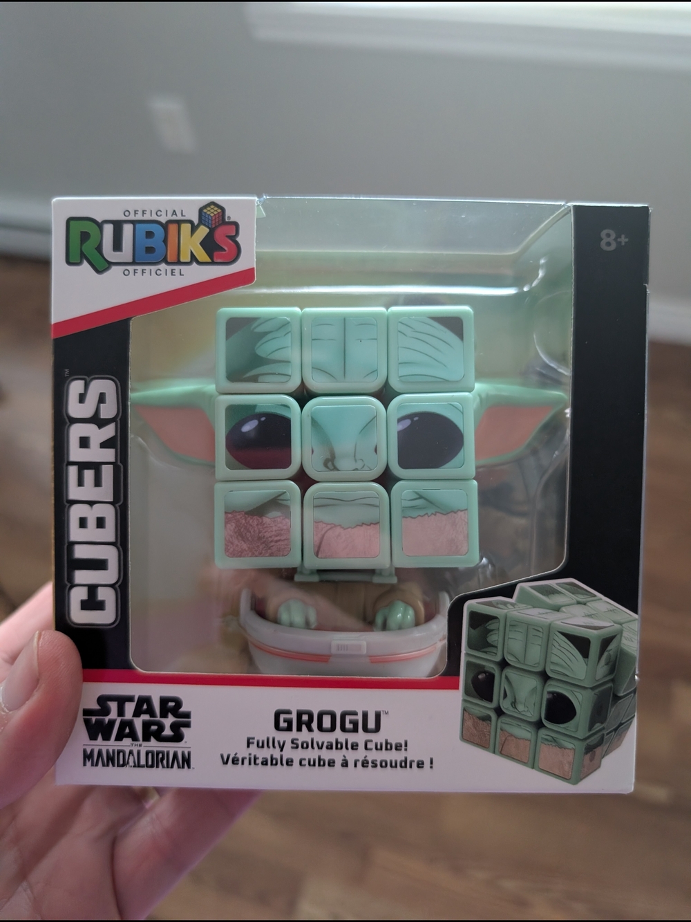 Official Rubik's Star Wars Grogu Cubers Puzzle Cube